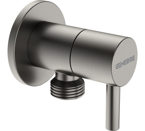 Válvula de escuadra 1/2" x 1/2" Acero Cepillado Accesorios y Recambios